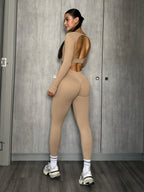 SET PANT TOP MANGA LARGA CREMALLERA