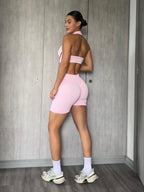 SET SHORT TOP HALTER