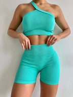 SET SHORT VERDE ESMERALDA