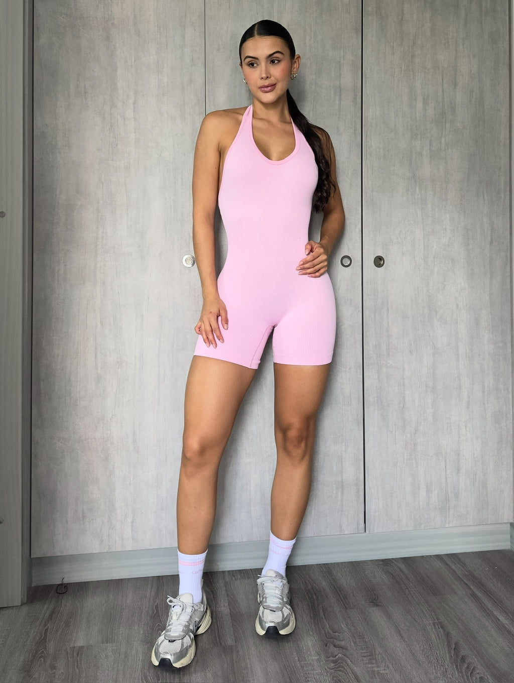 ENTERIZO HALTER CRUZADO