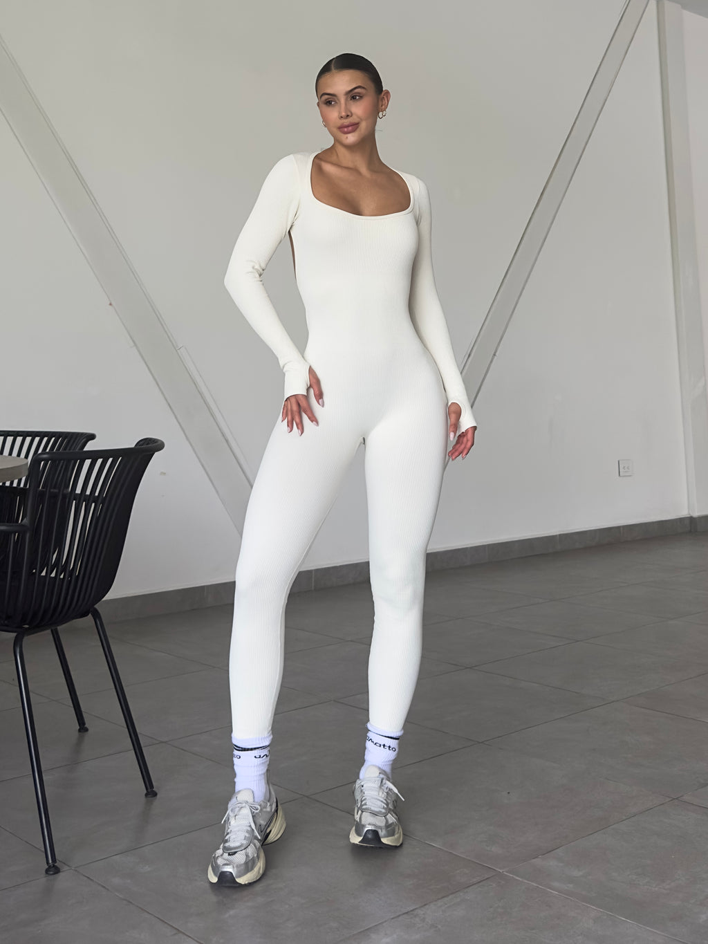 ENTERIZO LARGO MANGA LARGA ROJO