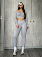 SET PANT TOP MANGA LARGA CREMALLERA