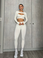 SET PANT TOP MANGA LARGA