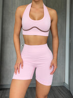 SET SHORT TOP HALTER