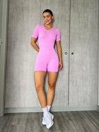 ENTERIZO CORTO CAMISETA